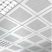 white color plain or perforated Aluminum ceiling tiles and aluminum ceiling panels